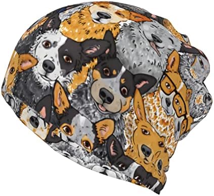 GELCICU כלב חום חמוד רב -תפקוד כובע כובע כובע סקי סקי דייג כובע אופנה כפה לגברים נשים