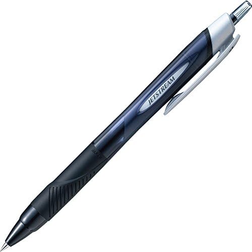 עט כדורים סטנדרטי של יוני ג'טסטרים - 0.38 ממ - דיו שחור - גוף שחור