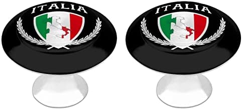 איטליה איטליה איטלקי מפת דגל נירוסטה ריהוט ידית מגירה מושך עבור מטבח שידת אמבטיה שינה
