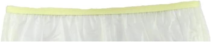 ויניל לווריידר למבוגרים מכנסיים פלסטיק חיתול כיסוי צהוב