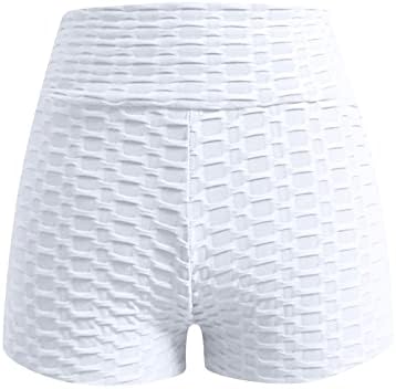מכנסיים קצרים של אופנוענים לנשים בקרת בטן מותניים גבוהה בקיץ טניס מזדמן המריץ מכנסיים קצרים