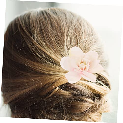 Minkissy 105 PCS פרח סיכת שיער נערת שיער קליפים לנשים קטעי שיער דקורטיביים דקורטיביים קליפים פרחים