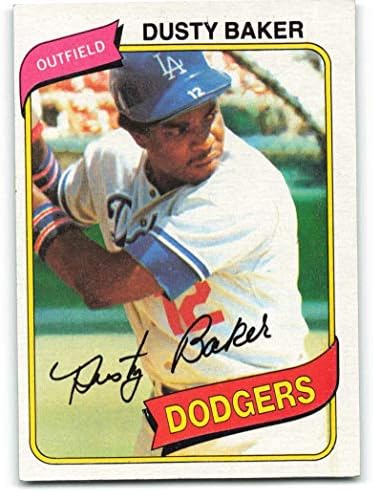 1980 Topps 255 Dusty Baker Dp NM-MT Los Angeles Dodger