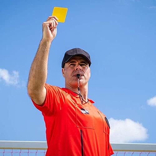 סט כרטיסי שופט ספורט של שניים - 1 כרטיס אדום 1 כרטיס צהוב