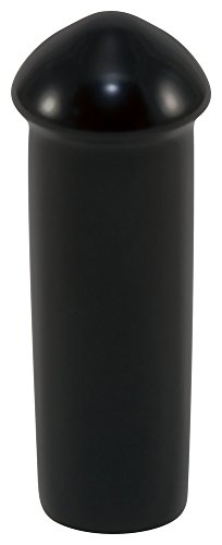 Caplugs 99190275 כובע פלסטיק עם אוגנים. VCF-250-16, ויניל, ID CAP 0.250 אורך 1.000, שחור