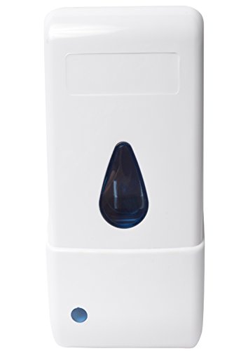 ג'ניקו 2020 מתקן קרם סבון יד אוטומטי ללא מגע, טנק 800 מל, רכוב קיר, לבן