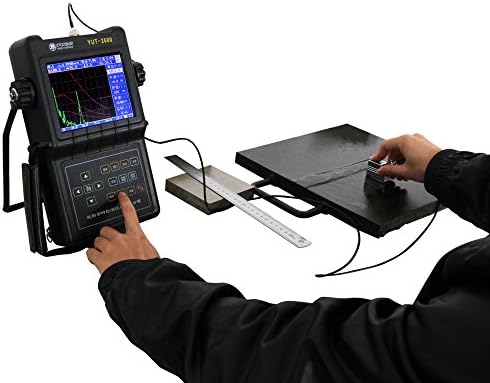 יושי יוט-2620 גלאי פגמים קולי דיגיטלי נייד עם בדיקת קרן ישרה אחת ובדיקת קרן זווית אחת, משתנה אפשרויות בדיקה/מתמר