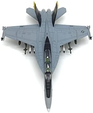 Dagijird 1/100 בקנה מידה חיל הים האמריקני F/A-18B מטוסי קרב דגם מטוס צבאי קישוט למטוס צבאי לאיסוף תעופה עם עמדת