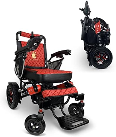 כיסא גלגלים חשמלי מג ' סטיק בובאן 2022 - כיסא כוח שלט רחוק מתקפל , מנוע עמיד למים 500 וואט, סיוע
