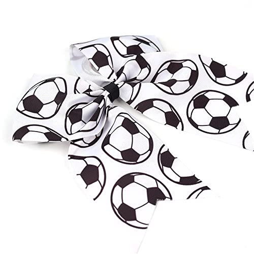 כדורגל ספורט קשתות שיער קשרי כדורגל שיער להקות קוקו מחזיקי כדורגל ספורט שיער אביזרי כדורגל קשתות