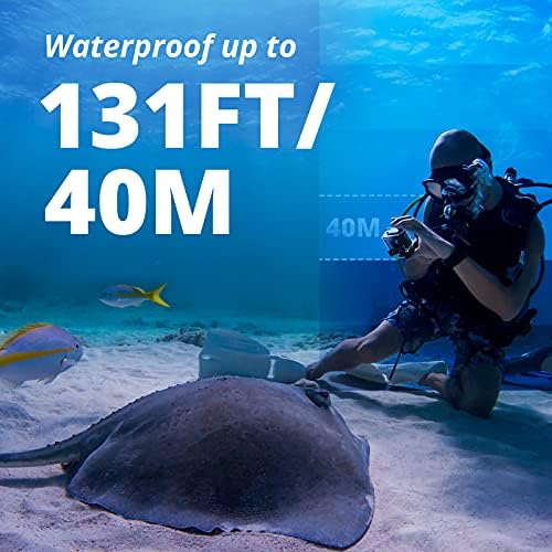 אקאסו אמיץ 4 פרו 4 ק 30 פריימים לשנייה מצלמת פעולה-מצלמת וידאו תת מימית 131 רגל מצלמה עמידה למים