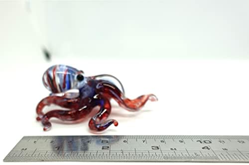 פסלונים מיניאטוריים של Sansukjai בעלי חיים בעלי חיים מפוצצים ביד אמנות זכוכית זכוכית מתנה אספנית