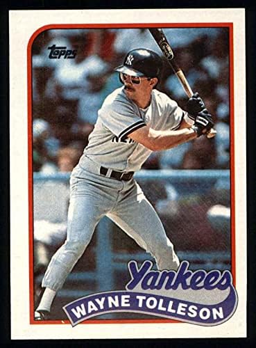 1989 Topps 716 וויין טולסון ניו יורק ינקי NM/MT Yankees