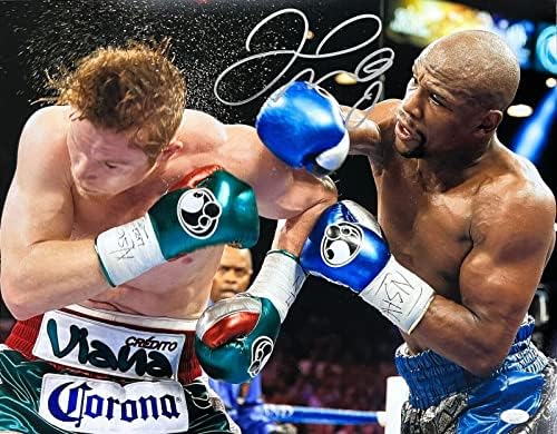 Floyd Mayweather חתום על חתימה 16x20 צילום JSA מאומת 14 - תמונות אגרוף עם חתימה