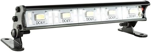 מוצרי Apex RC 5 LED 89 ממ סרגל אור אלומיניום תואם ל- Latrax SST, Traxxas 1/16 Slash, Stampede/4x4/Nitro,