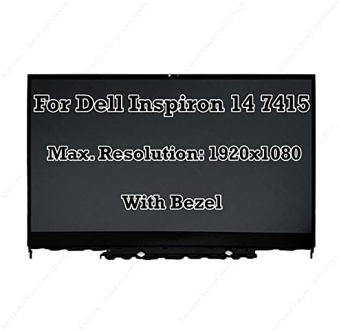 החלפת AIVILAND 14.0 FHD 1920X1080 IPS LCD LED LED מסך מגע תצוגת דיגיטייזר הרכבה עבור Dell Inspiron