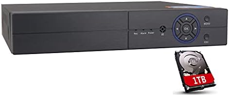 8CH 1080P 5-in-1 HD אנלוגי DVR DVR & NVR תמיכה 5MP מצלמת IP+1080p AHD/TVI/CVI מצלמת ומצלמה אנלוגית