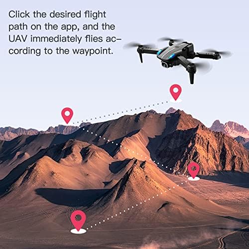 Wuztai מטוסי שליטה רחוקה RC Drone 4K מצלמה כפולה HD Aerial Quadcopter Mini Size Size קיפול קיפול