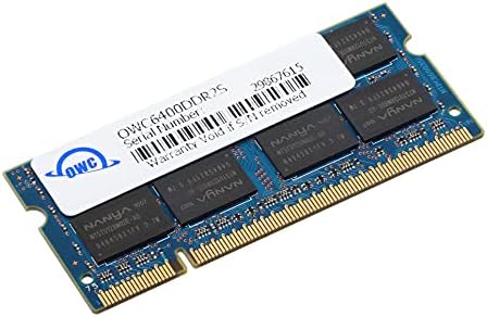 OWC 4GB PC6400 DDR2 800MHz SO-DIMM זיכרון תואם ל- IMAC 2008, MacBook 2009