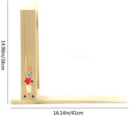N / C מסגרת עץ תפורת יד, התאמת ידיות של 180 מעלות, עיצוב חור כפול של צלחת התחתית המבנה הרב-גופני