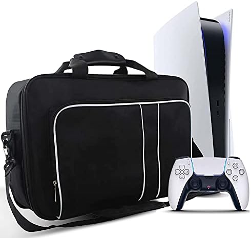 תיק נשיאה של Archir עבור תיק אחסון נסיעות PS5 תואם לפלייסטיישן 5 ו- PS5 מהדורה דיגיטלית עבור קונסולות