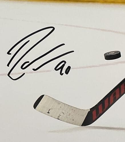 רובין להנר חתם על 16x20 Vegas Envights Golden Photo Fanatics - תמונות NHL עם חתימה