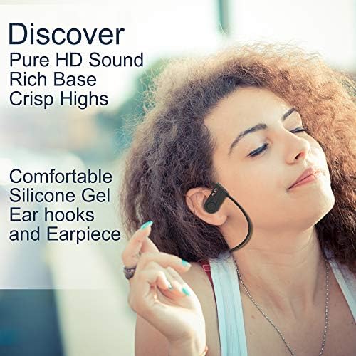 Avazi Bluetooth 5.1 אוזניות אלחוטיות, אוזניות ספורט IPX7 אטומות למים, אוזניות עשירות יותר בסריאו