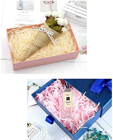 20 גרם/50 גרם צבעוני מגורר להתקמט נייר רפיה סוכריות קופסות מתנת יום הולדת מילוי חומר חתונה נישואי עיצוב הבית