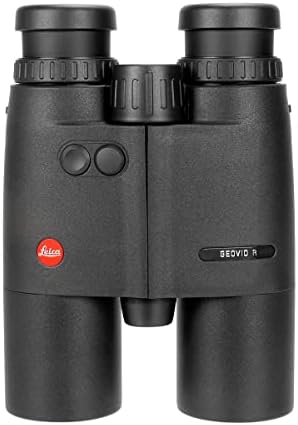Leica Geovid R Gen 2022 קומפקטי משקל קל משקל ציפוי צפייה משקפת טווח משקפת עם רצועת נשיאה כלשהי, 8x42