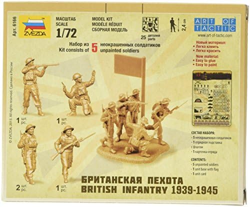 דגמי זווזדה 1939-1945 ערכת חיל הרגלים הבריטית