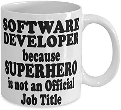 מפתח תוכנה כי גיבור הוא לא כותרת עבודה רשמית-מפתח תוכנה 11 או 15 עוז ספל קפה-מדהים עבור מפתח תוכנה