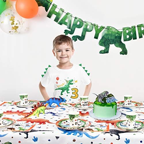 Wawsam 3 יום הולדת יום הולדת חולצה דינוזאור חולצת יום הולדת