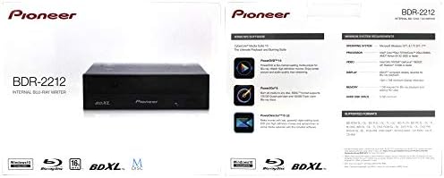 Produplicator Pioneer BDR-2212 פנימי 16X Blu-ray כותב חבילה עם תוכנת שריפת Cyberlink, כבל SATA וברגי