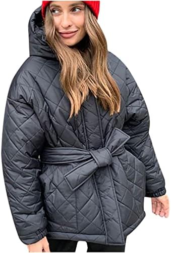 נשים מעיל כותנה עם ברדס אופנה בחורף חורף גדול מדי ז'קט פארק רוכסן רוכסן רוכסן שרוול ארוך.