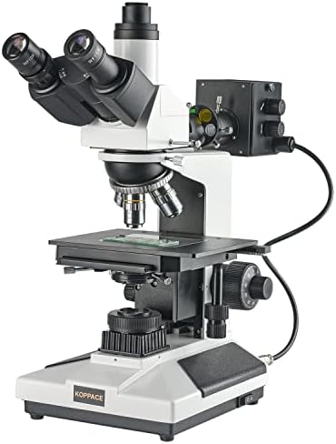 מיקרוסקופ מטלורגי 50-400 פעמים עינית מערכת תאורה עליונה ומטה פי 10
