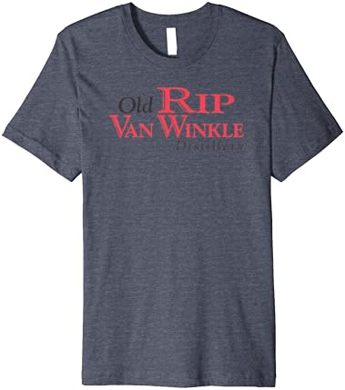 ישן של RIP VAN WINKLERY מזקקה בורבון ויסקי סיור פרימיום חולצת טריקו