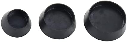 פקק ניקוז Crapyt סט 6 יח 'גובה פקק כיור שחור: 25 ממ/0.98 אינץ' עם תקע טבעת תליה 3 גודל 1/4 עד 1-3/8,1-3/8 עד