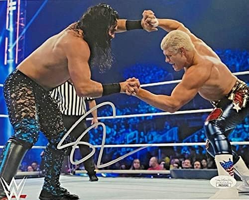 WWE בלעדי Seth Rollins חתום חתימה 8x10 Photo JSA אימות 6 - תמונות היאבקות חתימה