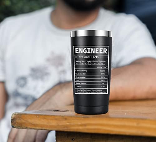 ג ' ריו מהנדס מתנות לגברים, מהנדס קפה כוס תזונה עובדות-מצחיק יום הולדת, סיום, אבות יום, חג המולד מתנת רעיון מכאני,
