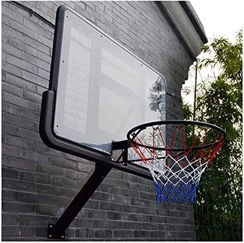 מיני חישוק 110 * 75 סמ קל להתקין נייד כדורסל חישוק עם שפת פלדה מיני כדורסל מקורה משחק סט לילדים