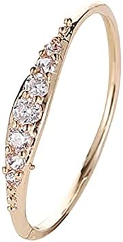 טבעת אגודל לנשים מעורבות עגול זירקונים נשים טבעות נישואין טבעות תכשיטים לאישה טבעת נשים יהלום מלאות