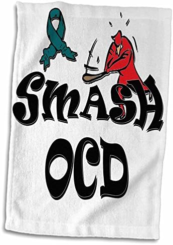 עיצובים בלונדיניים 3DROSE לרסק את הגורמים - Smash OCD - מגבות