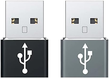 USB-C נקבה ל- USB מתאם מהיר זכר התואם למכשירי Samsung Galaxy A32 5G למטען, סנכרון, מכשירי OTG כמו מקלדת, עכבר,