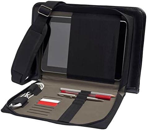 מארז מסנג'ר מחשב נייד שחור של Broonel - תואם ל- Chuwi Herobook Pro Ultrabook 14