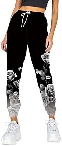 מכנסי טרנינג מכנסי טרנינג עם מכנסי טרנינג נוחים אימון גבוה עם כיסים נשים אימון נשים נשים