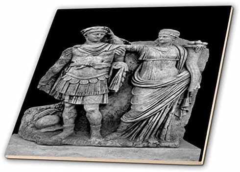 3רוז נירון ואמו, אגריפינה פסל רומי-אריחים