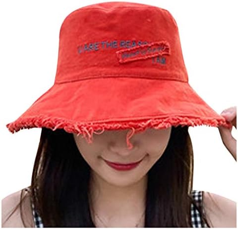 נשים בקיץ כובעי דלי במצוקה של שמש מגן על אריזת כובעי שמש אלגנטיים אריזים בצבע אחיד