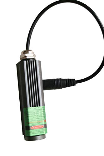 Lights88 532NM לייזר ירוק G200 DOT מודול דיודה לייזר DC3V 5V תקע AC מתאם