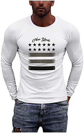 חייל XXBR חולצות שרוול ארוכות לגברים, 2021 סתיו מכתב גרפי הדפסת קרב אימון ספורט ספורט טי טיי צבע