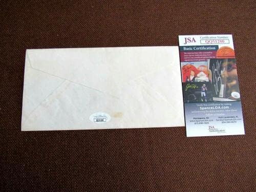 ג 'ון גלן פרויקט מרקורי נאס א אסטרונאוט חתום אוטומטי 1969 מעטפת המעטפה ג' יי. אס. איי -